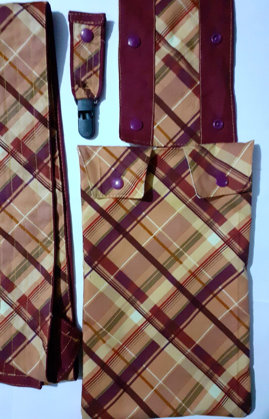 Catheter Leg Bag Cover. Geometric Pattern. Etsy