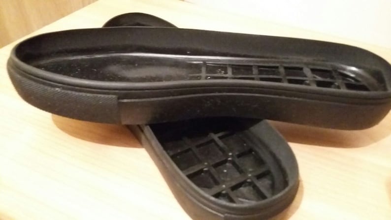 Pair of Thermoplastic rubbers (TPR) soles. image 1