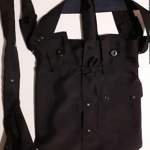 Variantes pour la housse de sac de nuit pour cathéter avec une poche et une poignée