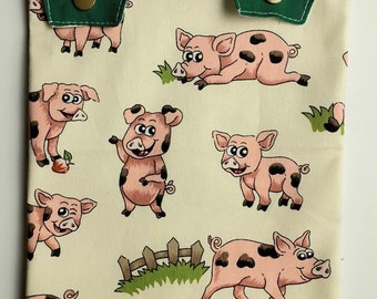 Catheter leg bag cover. Piglets..