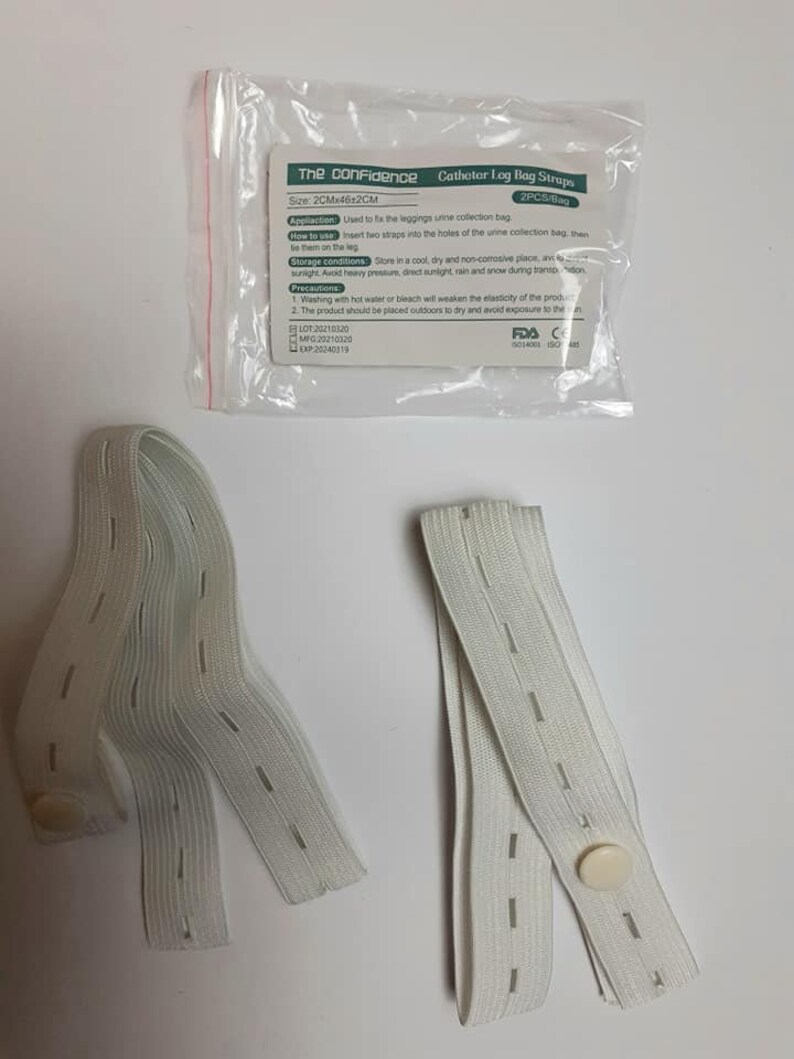 Catheter leg bag cover with a pocket, variations. elastic straps x2