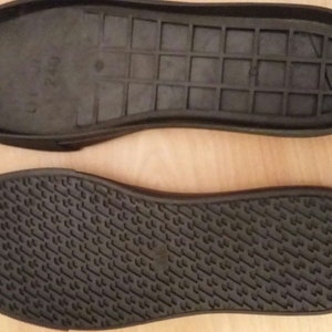 Pair of Thermoplastic rubbers (TPR) soles. image 2