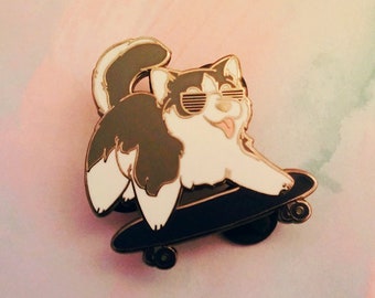 Husky - Cute Dog Pin | Hard Enamel Pin | Dog Lover Gift