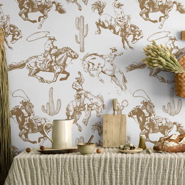 Retro Wallpaper - Etsy