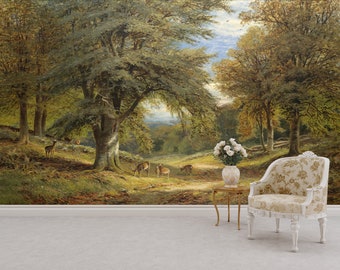 Retro Poster Wallpaper Vintage Wall Mural Pop Art Vintage - Etsy