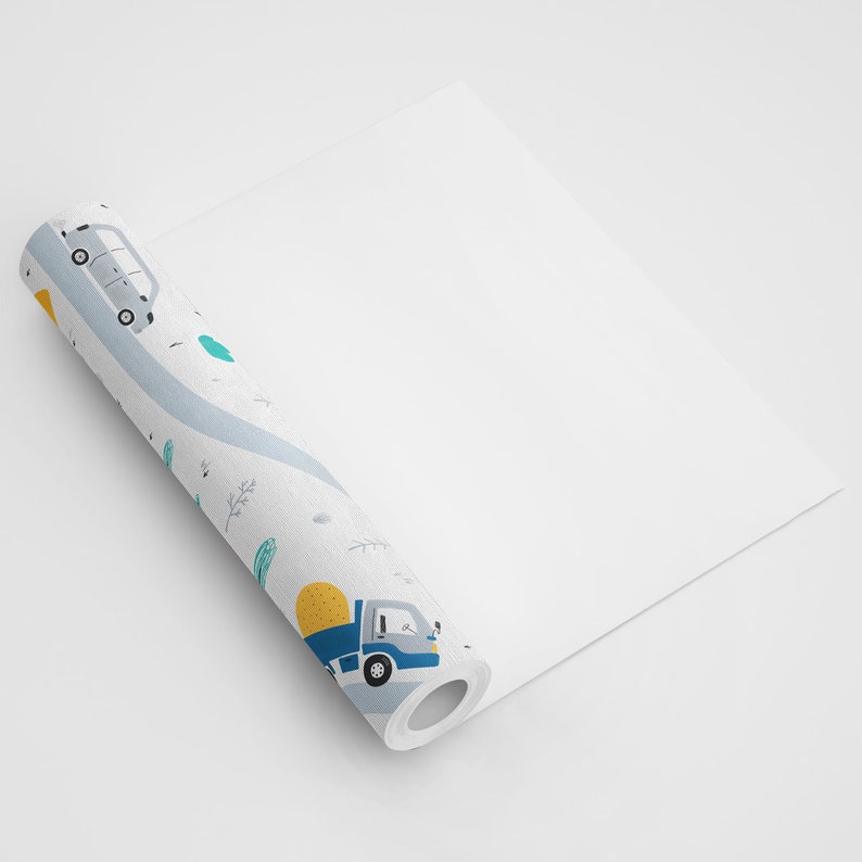 Cars and Roads Wallpaper for Boys Room Decor Peel-and-stick - Etsy