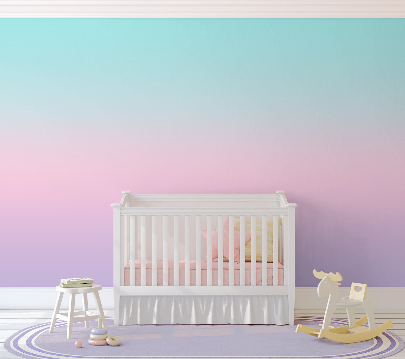 Ombre Wallpaper Removable Peel and Stick Gradient Wall Mural - Etsy