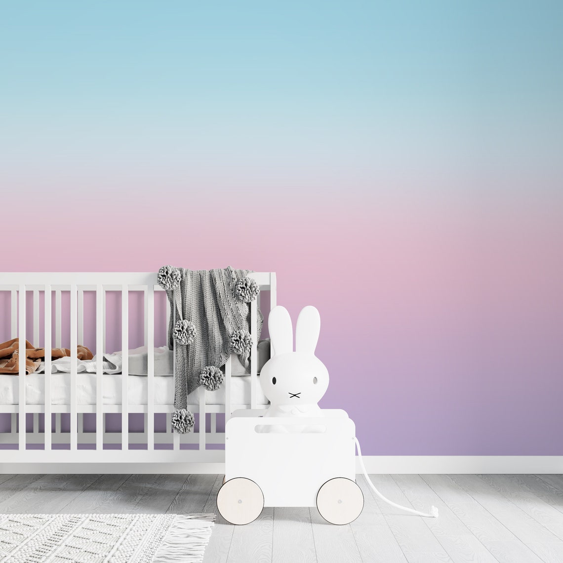 Ombre Wallpaper Removable Peel and Stick Gradient Wall Mural - Etsy