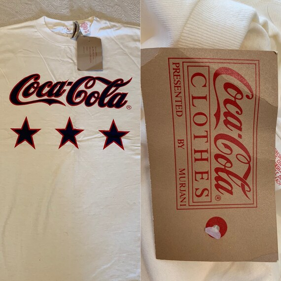 Vintage 1980s Coca-Cola Shirt Presented by Murjani
