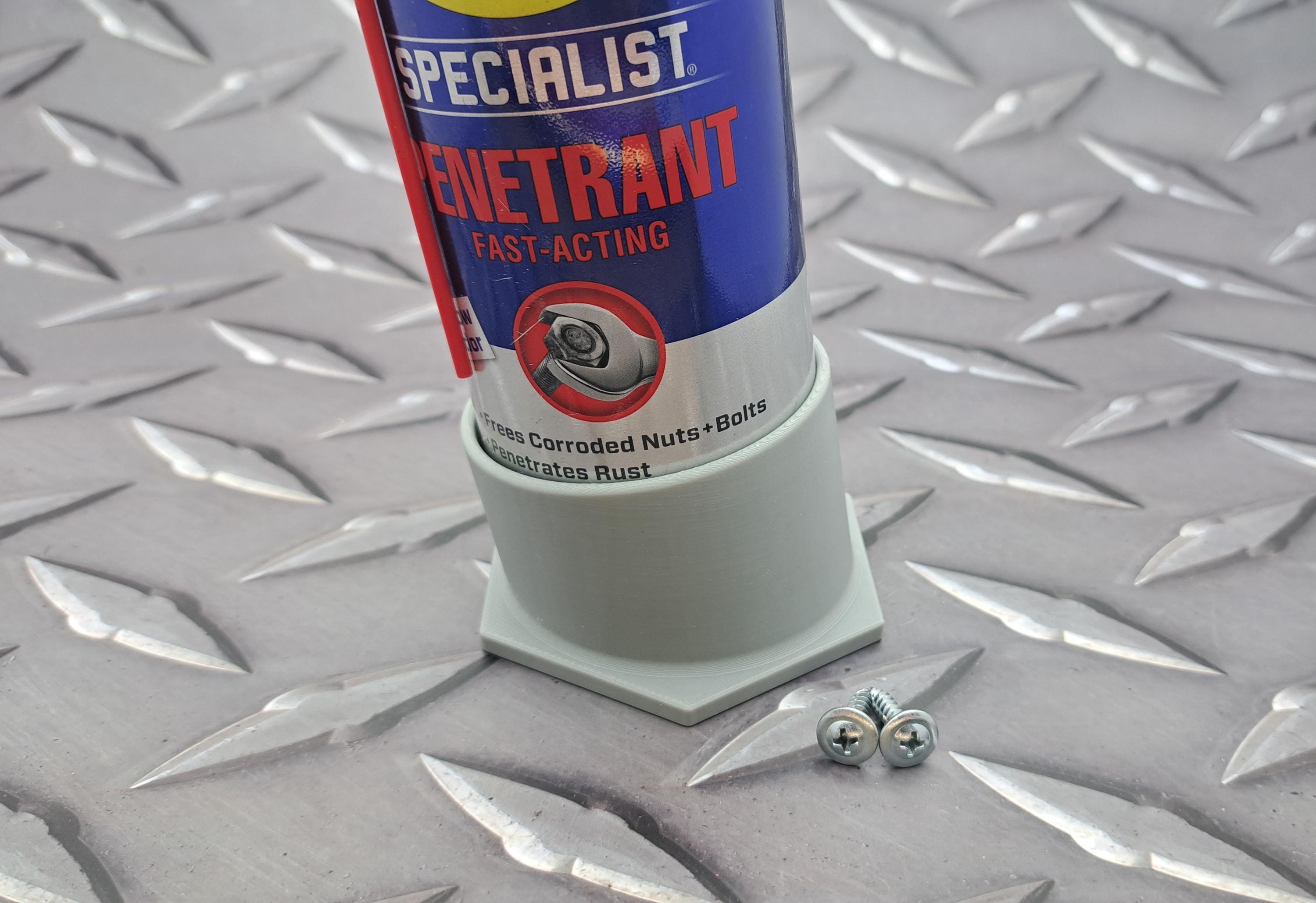 Wall Hanging Spray Paint Can Holder, Caulk Tube Holder | Garage Storage ...