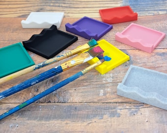 Paintbrush Rest With Drip Tray | Paint Brush Holder | Paintbrush Rest | Paintbrush Holder | Paint Brush Stand | Drip Tray | Paint Brush Tray