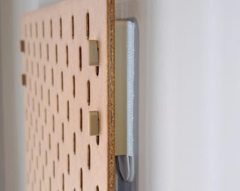 IKEA Skadis Wall Mount Set | No-Drill Command Strip and Screw Mount Options