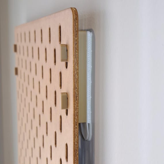 IKEA Skadis Wall Mount Set | No-Drill Command Strip and Screw Mount Options