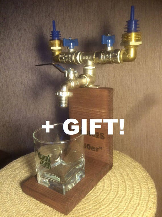 Loft style double dispenser mixer for whiskey/liquor/cola Etsy