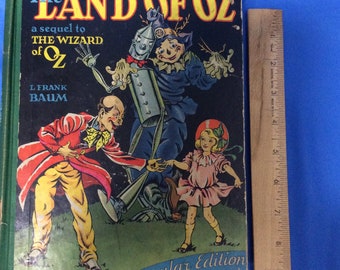 Vintage Wizard of Oz “Land of Oz” book.  Circa 1939