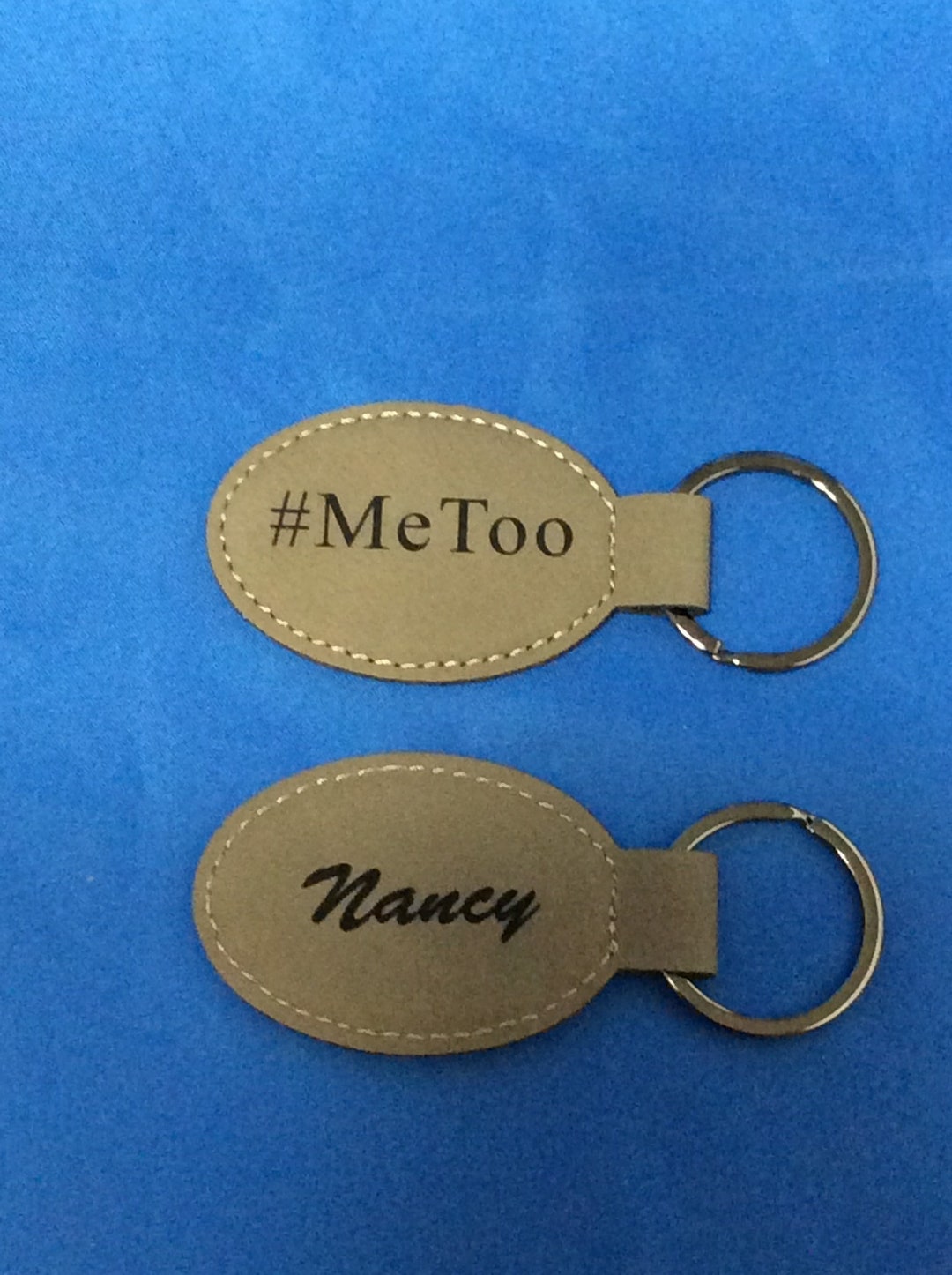 This is a #metoo Movement and Personalized Name Leatherette Lasered ...