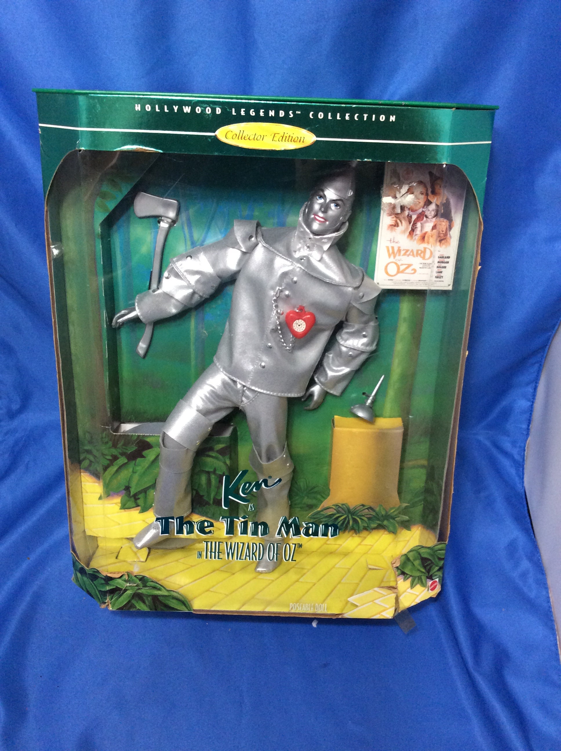 2 1995 Mattel Barbie Wizard of Oz Ken as the Tin Man #14902