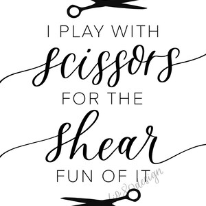 Scissors 8x10 Digital Download Print