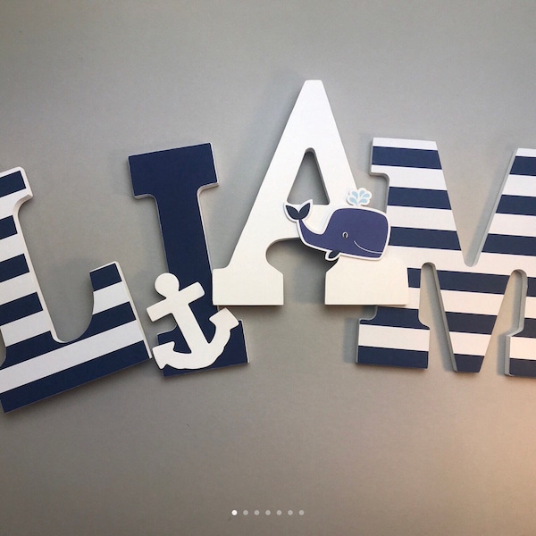 Nautical Letters - Etsy