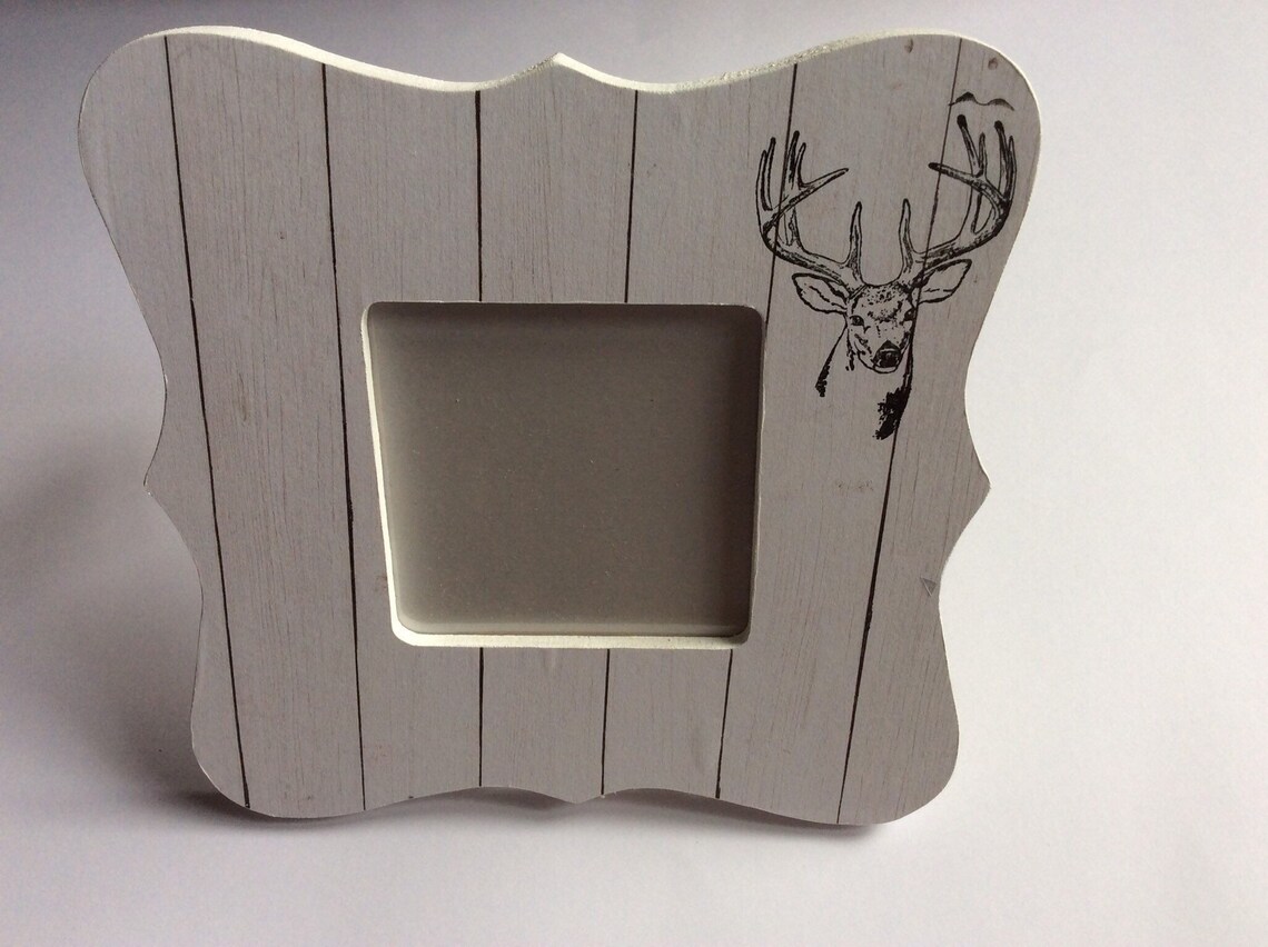 Hunting Picture Frame First Deer Frame Boys Room Decor Etsy