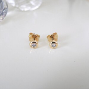 Klassich, Schlicht, Chic Diamant Stecker Bild 4