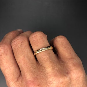 18K Gold Ring mit Diamanten Nature Bild 2