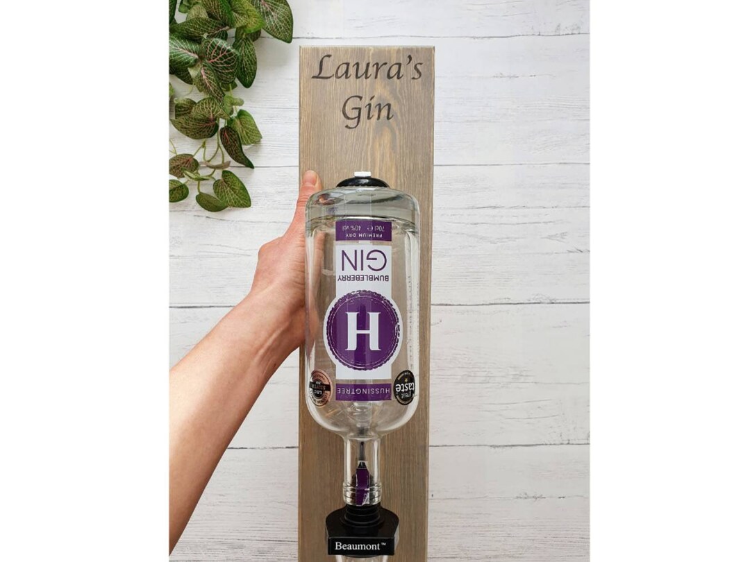 Personalised Drinks Optic for Home Bar Accessories Grey Home Etsy UK