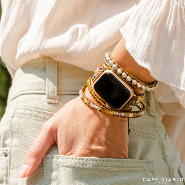 Earth Healing Energy Apple Watch Strap by Cape Diablo - Compatible with all Apple Watch Series