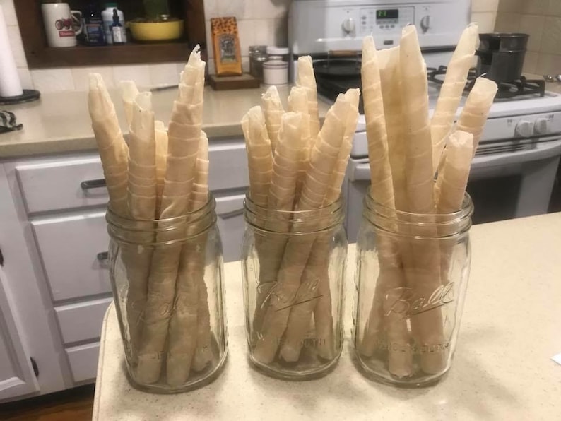 Ear Candles All Natural Beeswax Muslin Ear Infection Allergies Etsy