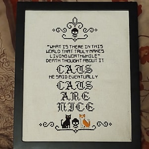 Death and Cats - Etsy