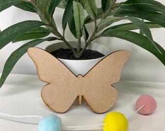 MDF butterfly shape 6mm -  Multiple Sizes available - MDF Craft Blank