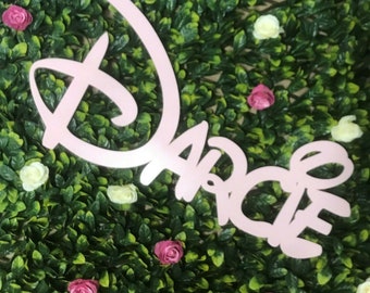 Personalized Disney Font Wooden Name Sign - Nursery Decor