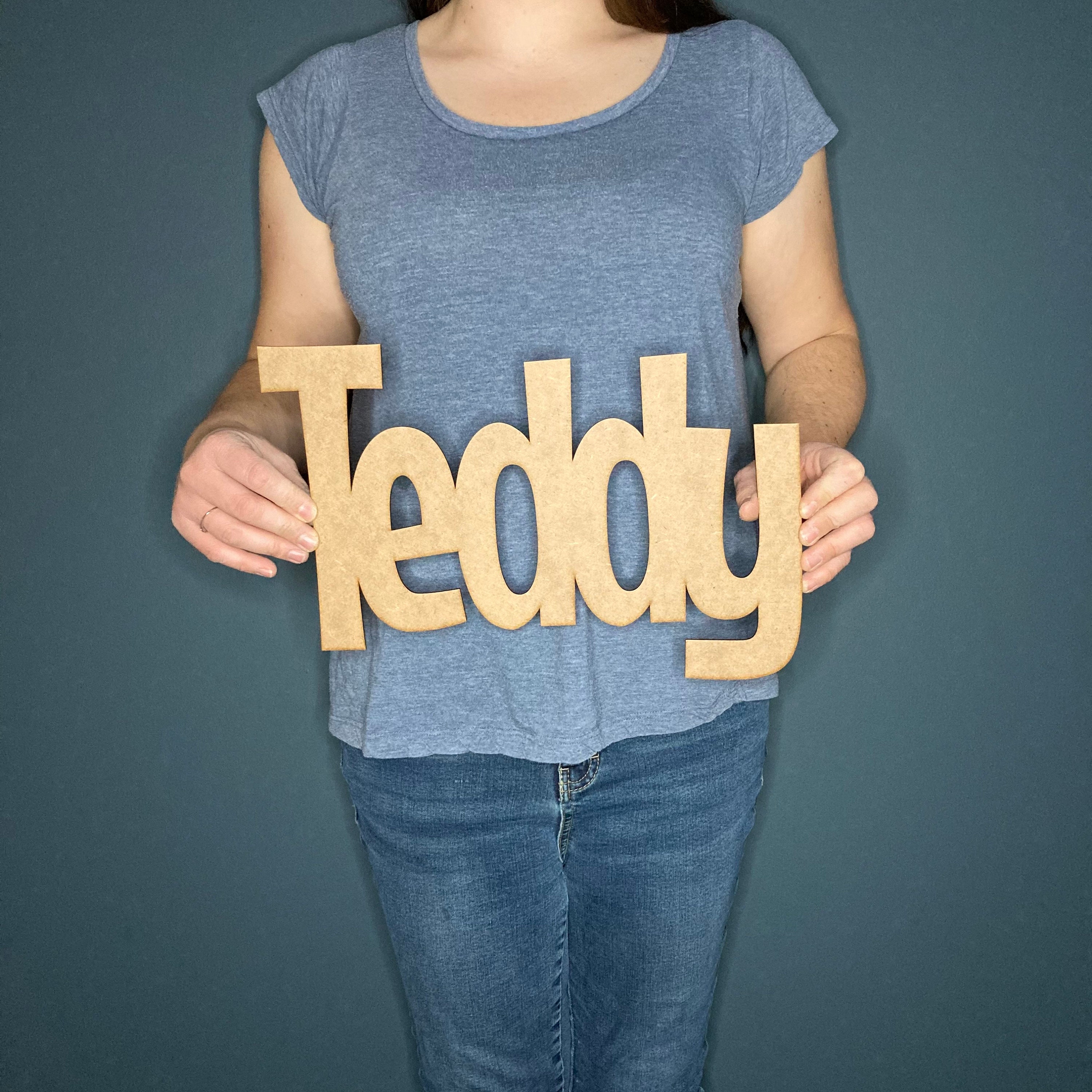 Personalised wooden name sign Small to Extra large Wall | Etsy