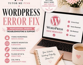 Fix My WordPress Website Error and Troubleshooting Service