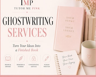 Professional Ghostwriting Services to Help You Become an Author (Human Written)
