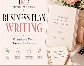 Custom Business Plan Writing for Startups and Small Businesses