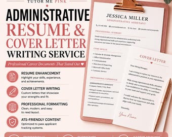 Administrative Resume and Cover Letter Writing Service