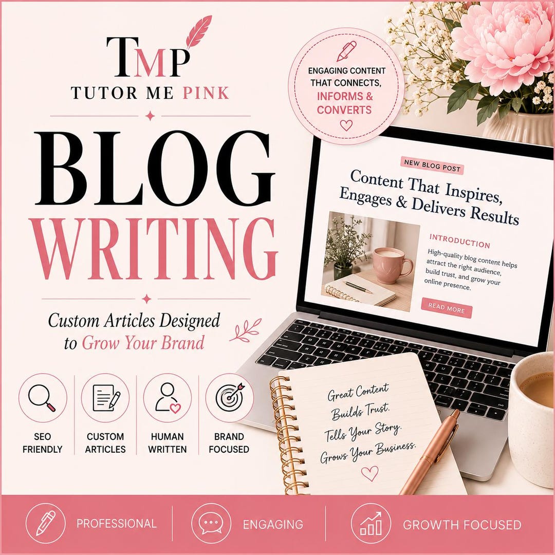 Professional Blog Writing Services for Websites and Businesses - Etsy