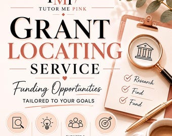 Grant Locating Service for Nonprofits Small Businesses and Startups