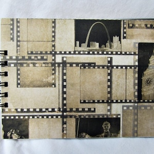 DIY photo album, film strip, A5, transverse