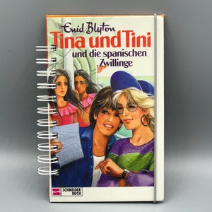 Upcycling notebook, diary, from old children&#39;s book