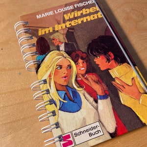 Upcycled notebook, diary made from old children&#39;s books