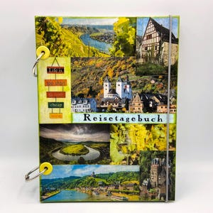 Upcycling Reisetagebuch, Mosel, A5
