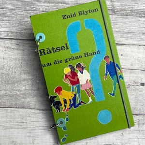 Upcycling notebook, diary from old children&#39;s book