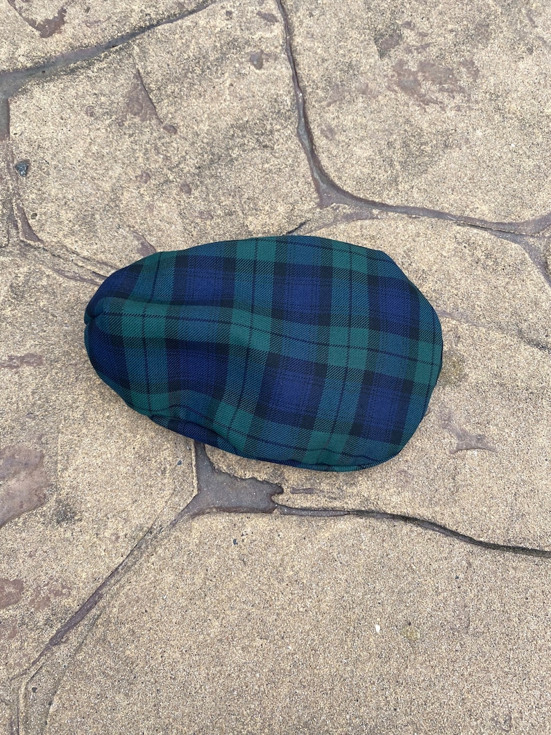 Black Watch Tartan flat cap, babies, children's image 2