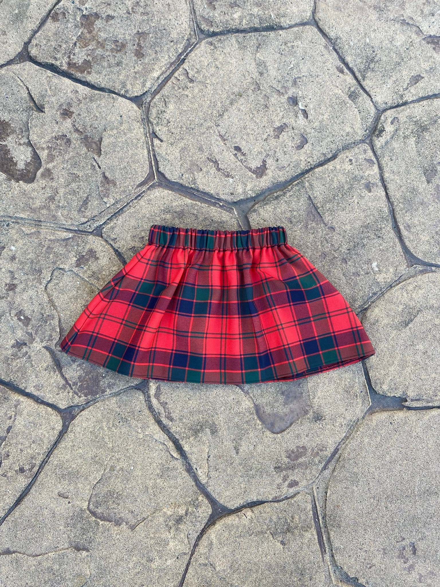 Robertson Tartan Skirt Hair Bow Set Babies Children Etsy