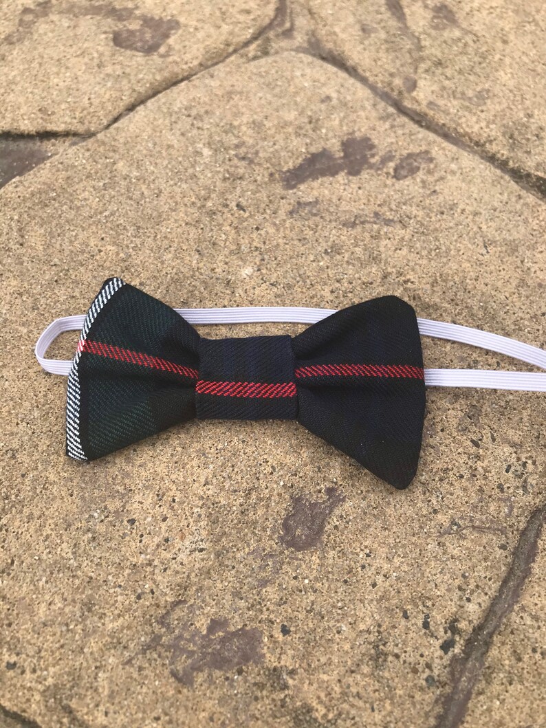 MacKenzie Tartan Bow Tie, babies, children image 3