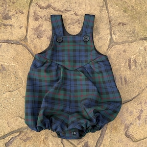 Baird Tartan Baby Romper