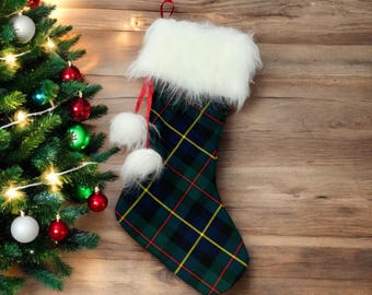 MacLeod Tartan Christmas Stocking