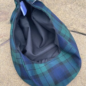 Black Watch Tartan flat cap, babies, children's image 6